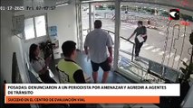 Posadas denunciaron a un periodista por amenazar y agredir a agentes de tránsito