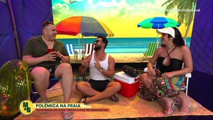 Caixinha de som na praia: banhistas opinam sobre uso do aparelho | Melhor da Noite
