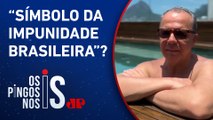 Cabral posta vídeo em piscina nas redes e é criticado pela ONG Transparência Internacional