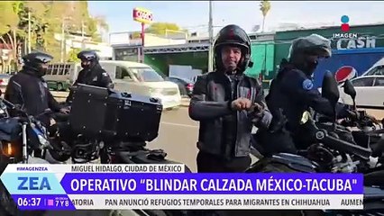 Mauricio Tabe pone en marcha el operativo Blindar México-Tacuba