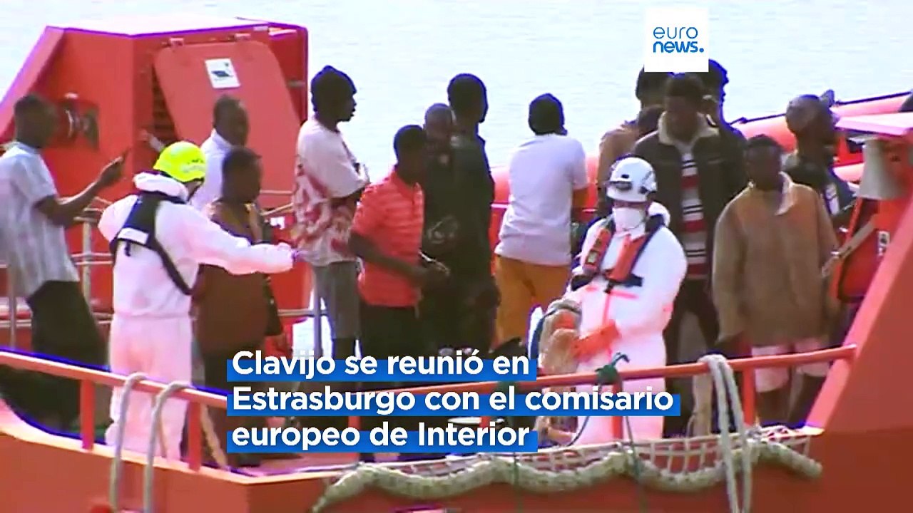 Clavijo afirma que la UE fija su atención a la inmigración irregular en el Mediterráneo y pide "solidaridad" para Canarias