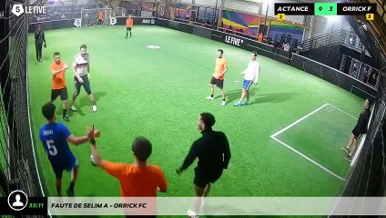 Faute de Selim A - ORRICK FC