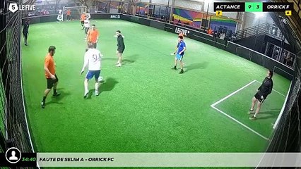 Faute de Selim A - ORRICK FC