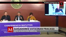 Juzgadores pronostican fracaso de la elección judicial: 