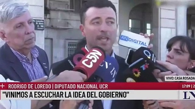 De Loredo aseguró que, a pesar de las diferencias , haber asistido a la reunión con Francos ratifica el rumbo de un bloque que coopera .