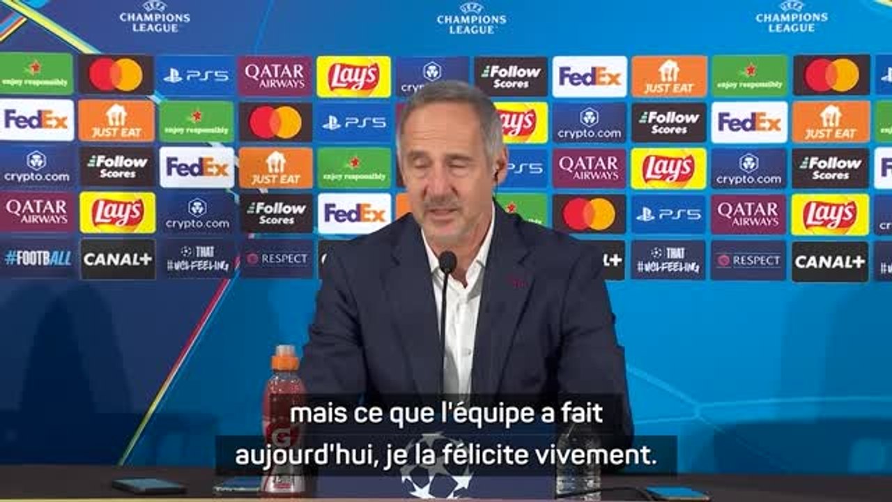 Monaco - Hütter : “Très heureux, je félicite mon équipe”