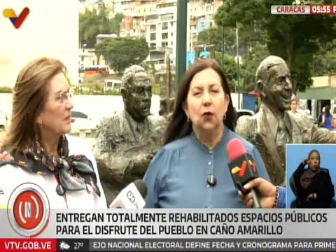 Misión Venezuela Bella rehabilitó espacios públicos en el sector Caño Amarillo de Caracas