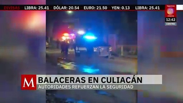 Violencia no para en Sinaloa; se registran balaceras en varias colonias de Culiacán