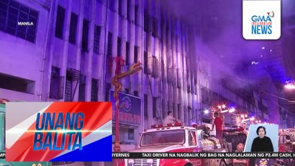 2 commercial building, nasunog; 2 fire volunteer, sugatan | Unang Balita