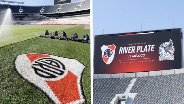 Selección Mexicana: River Plate tiene listo el Monumental para el duelo contra el Tri de Javier Aguirre