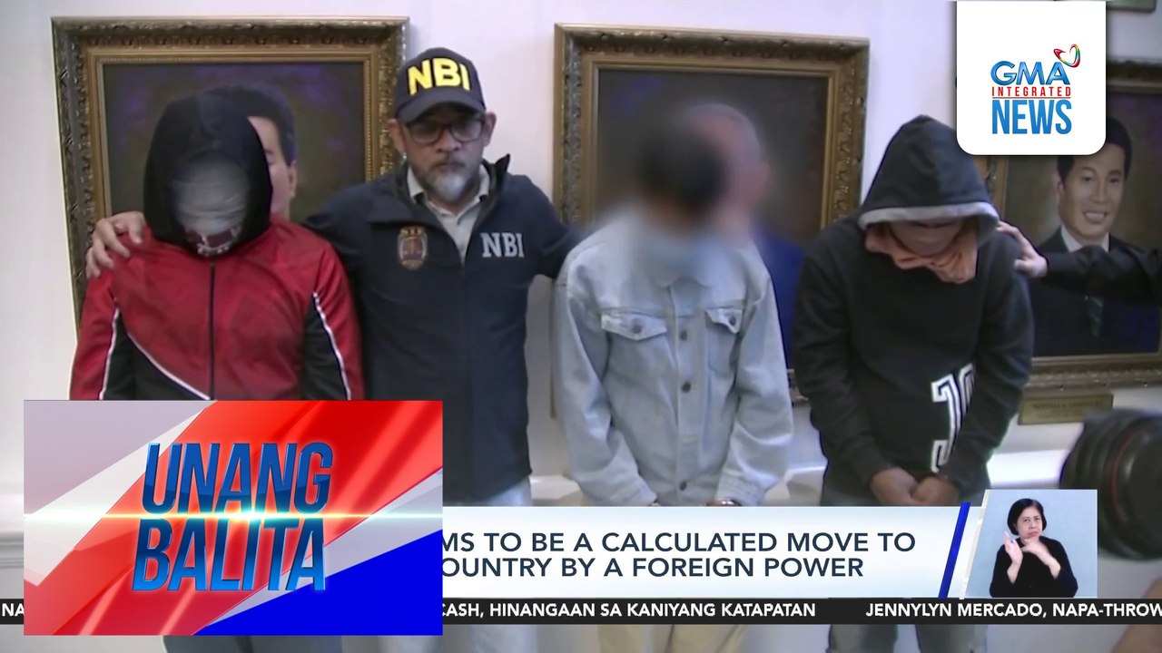 AFP – There seems to be a calculated move to map out the country by a foreign power | Unang Balita
