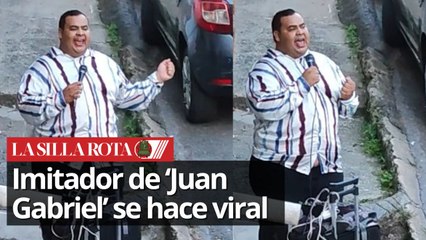 Imitador de Juan Gabriel se ha convertido en todo un fenómeno viral en Colombia