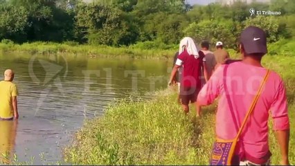 Bomberos y la Lacustre buscan el cuerpo de Rosemary Aramayo Torres