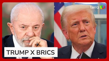 Trump afirma que Brics 'não ficará feliz' se prejudicar os EUA
