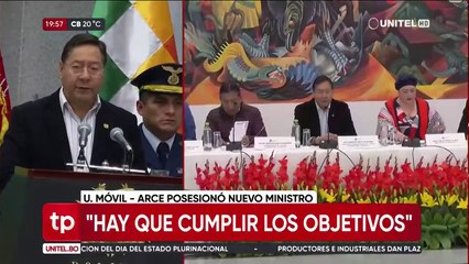 Arce ve el 2025 como un año “complicado” y que el blanco será el Gobierno nacional