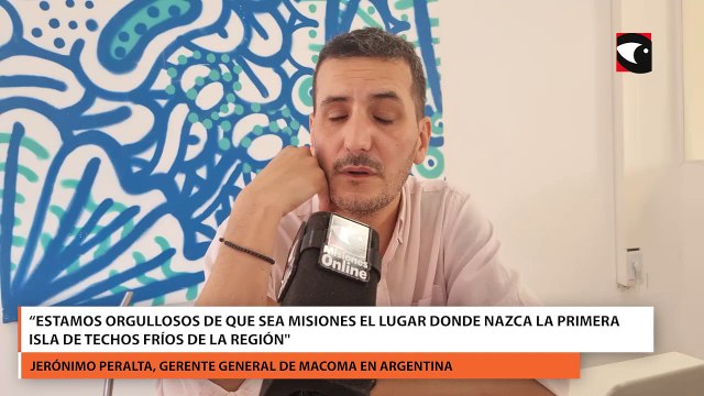“Estamos orgullosos de que sea Misiones el lugar donde nazca la primera isla de techos fríos de la región