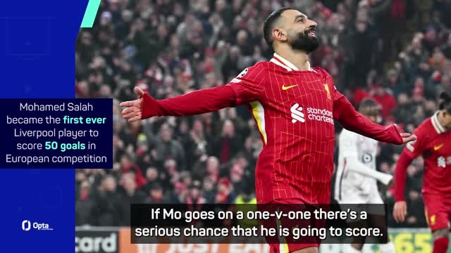 Slot can't praise 'special' Salah enough after making yet more Liverpool history
