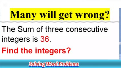 How to Solve Algebraic Word Problems -Lec-03 | Solving Word Problems | MathOguide