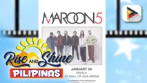 TALK BIZ | Adam Levine ng Maroon 5, excited na para sa kanilang upcoming concert sa Pilipinas