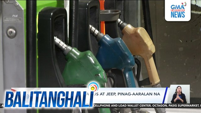 Taas-pasahe sa mga bus at jeep, pinag-aaralan na ng LTFRB | Balitanghali