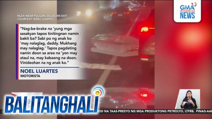 2 kabaong, humambalang sa southbound lane ng NLEX | Balitanghali