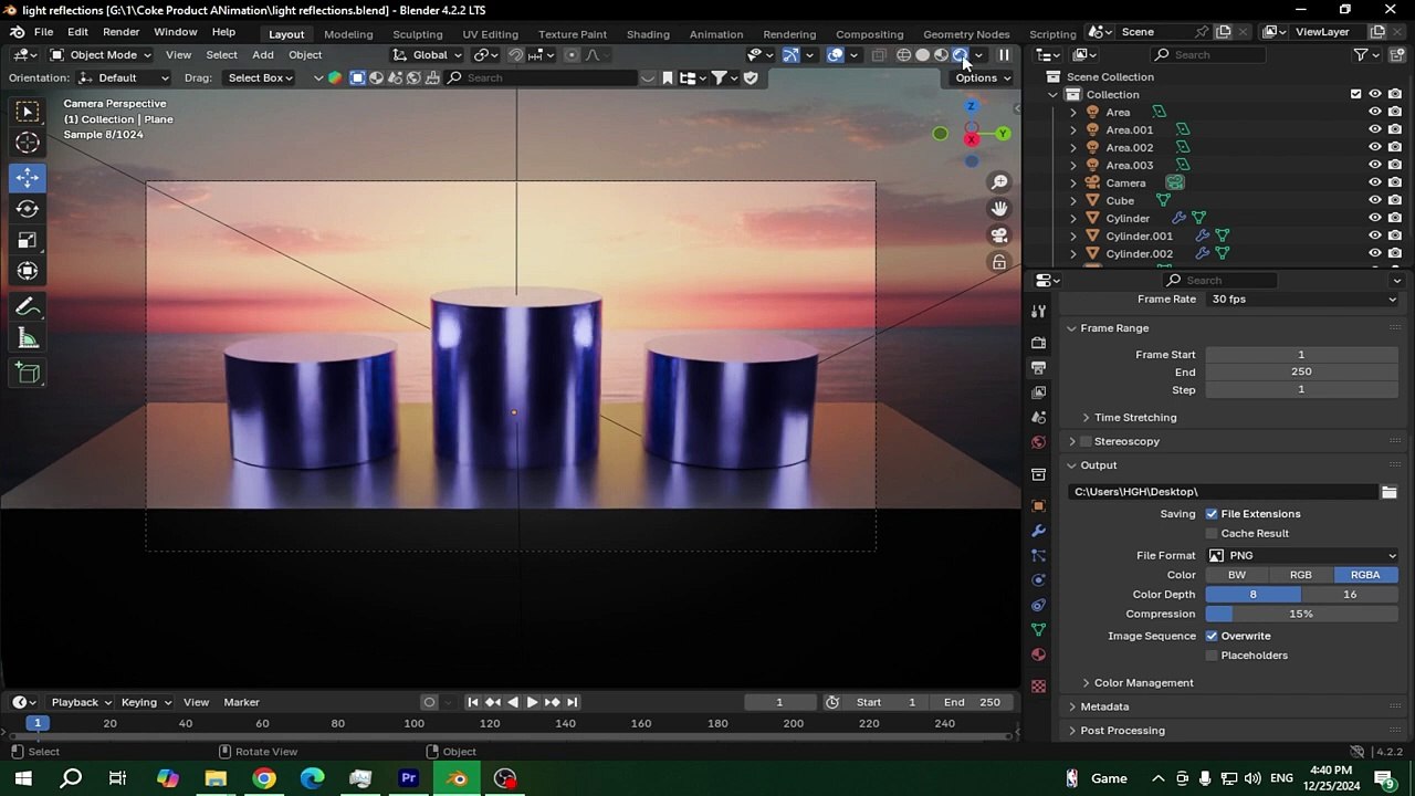 Make Animation & Render Tranparent File Blender _ Rashid Ali Studio