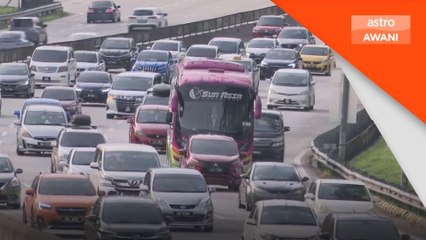 Trafik Tahun Baharu Cina dijangka cecah 2.6 juta sehari