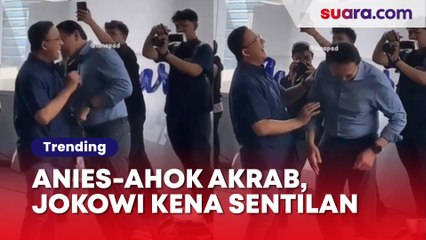 Anies dan Ahok Kian Mesra, Jokowi Kena Sentilan Menohok: Abis Ini Ada Ke Jakarta Lagi..