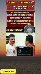 Calvin verdonk sudah buka hati demi timnas#calvinverdonk #rafaelstruick
