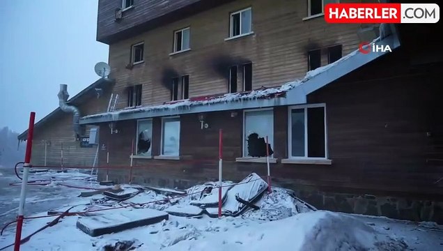 Bolu'daki Grand Kartal Otel Yangınında Son Arama Çalışması Başladı