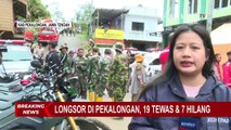 Terkini! Pantauan Udara Longsor Pekalongan, Korban Meninggal Jadi 19 Orang