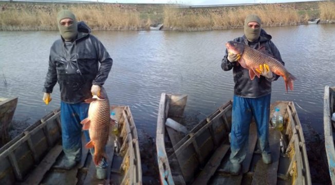 Göle ağ atan abi kardeş tuttuklarına inanamadı: Tezgaha konulmadan satıldı