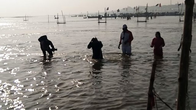 update प्रयागराज जीपी प्रशांत कुमार ने कैबिनेट के पहले संगम क्षेत्र का डीजीपी ने कियानिरीक्षण गंगा या गंगा स्नान