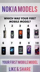 Can You Guess My First Mobile Model? 🤔📱 #shorts