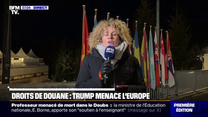 Droits de douane: à Davos, les grands patrons se préparent après les mises en garde de Donald Trump