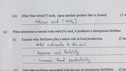 KCSE 2019 Chemistry paper2 questions and answers_ High school chemistry revision