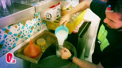 Pulquería "La Antigua Roma", una de las más famosas de México