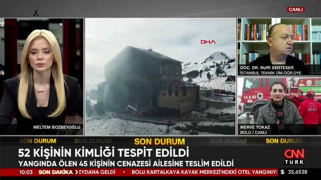 AFAD Bolu'da yanan otelde arama yapıyor | SON DAKİKA KARTALKAYA HABERLERİ