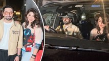 Ayushmann Khurrana Drives His Spouse Tahira Kashyap Home In Their Swanky Mercedes! True Gentleman!