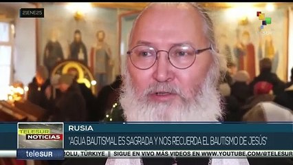 En Rusia se celebró la fiesta de la Epifanía