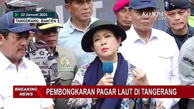 Pernyataan Titiek Soeharto usai Pantau Pagar Laut: DPR akan Kawal | PAGAR LAUT