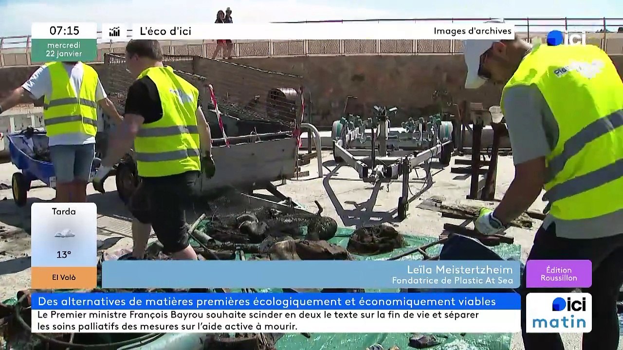 Plastic at sea  petite entreprise qui monte à Banyuls-sur-Mer