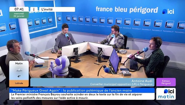 Make Périgueux Great Again , l'ancien maire de Périgueux, Antoine Audi, était l'invité d'ici Périgord
