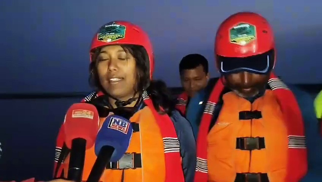 NIMAS ৰ এটা দলৰ ৯১৬ কিলোমিটাৰ দৈৰ্ঘৰ  এক দীঘলীয়া নৌকা যাত্ৰা জোনাই সম - জিলাৰ চিয়াং - লালী নদীৰ পাৰৰ পবা সংৰক্ষিত বনাঞ্চলত উপস্থিত ৷  জোনাই ২২ জানুৱাৰী:    ১৪ জানুৱাৰীৰ পৰা আৰম্ভ হোৱা  National Instit