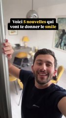 5 bonnes nouvelles de la semaine !