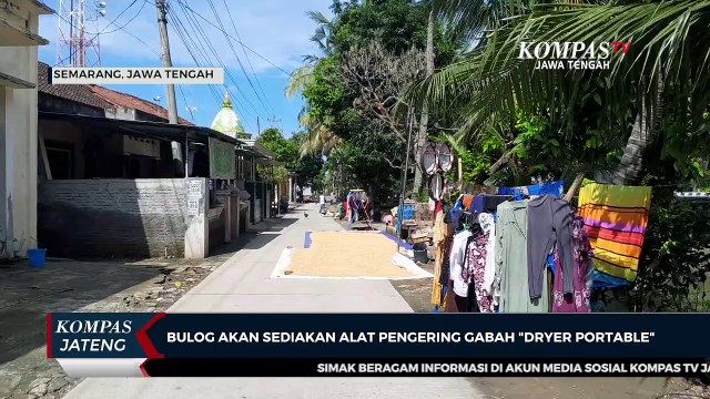Bulog Akan Sediakan Alat Pengering Gabah Dryer Portable