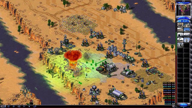 Red Alert 2 Yuri's Revenge | 1 USA vs 7 superweapons | Arabian Sea map