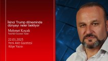 Mehmet Koçak: İkinci Trump döneminde dünyayı neler bekliyor