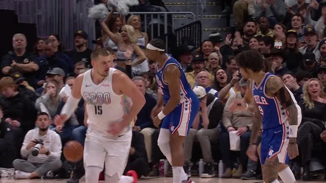 The best of Jokic's 19th triple-double of the season