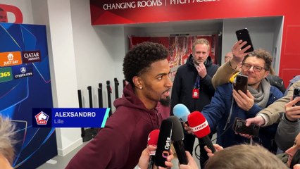 Alexsandro : “On a perdu, on n’est pas contents”
